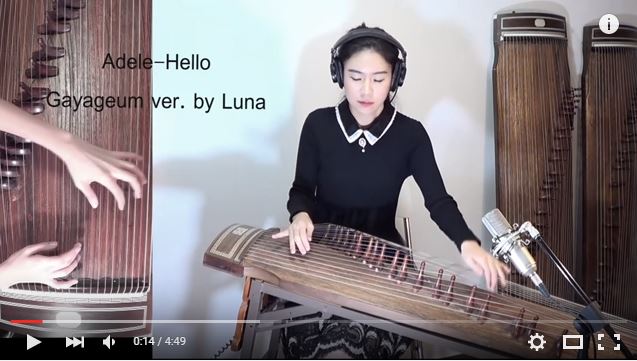 Luna’s ancient Korean instrument beautifully interprets Adele’s voice, rock classics【Video】