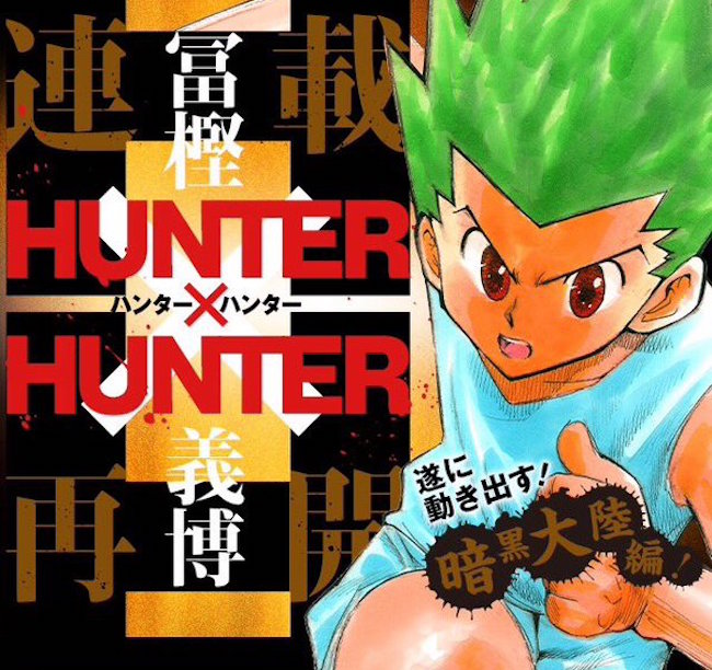 Hunter x Hunter' creator announces the manga's return after 3-year hiatus