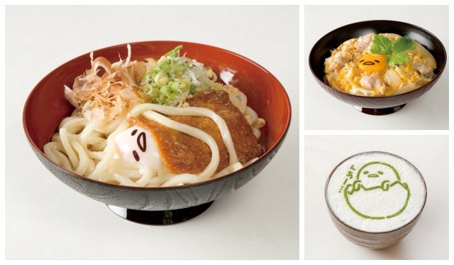 Gudetama the lazy egg comes to Kyoto—as Japanese-style cafe treats!