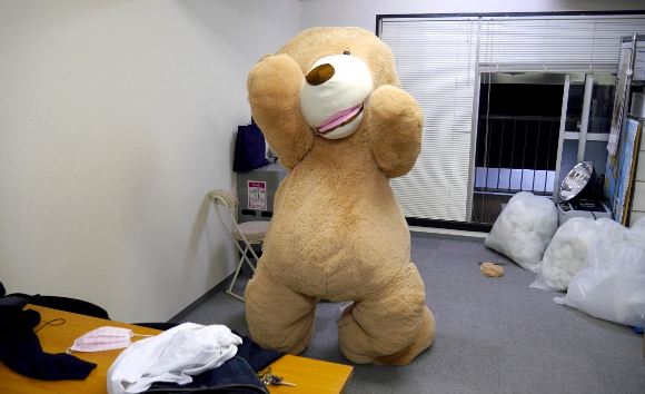 life size teddy bear costume