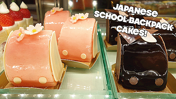 Eat your way back to school with adorable randoseru Japanese backpack cakes