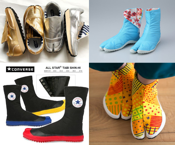 JIKA TABI Jika Tabi  Rubber-soled Socks NINJA Shoes Made in JAPAN KAWAII NEW 
