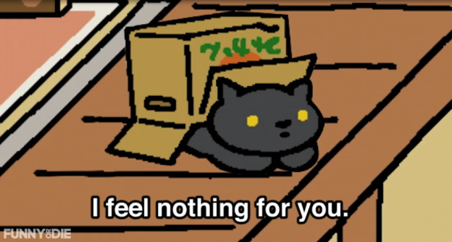 Turns out those adorable Neko Atsume cats are actually kind of jerks…【Video】