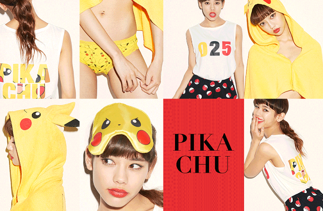 Pokemon Kawaii Women's Panties/Underwear Size Small - Pikachu - NEW