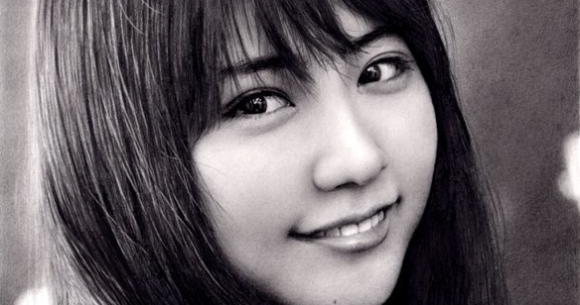 Amazing pencil portraits of Japanese celebrities look as lifelike as photographs 【Pictures】