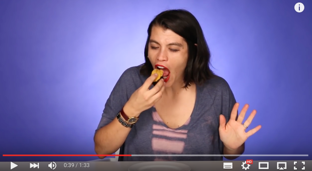Funny reaction video shows Americans trying sea urchin for the first time