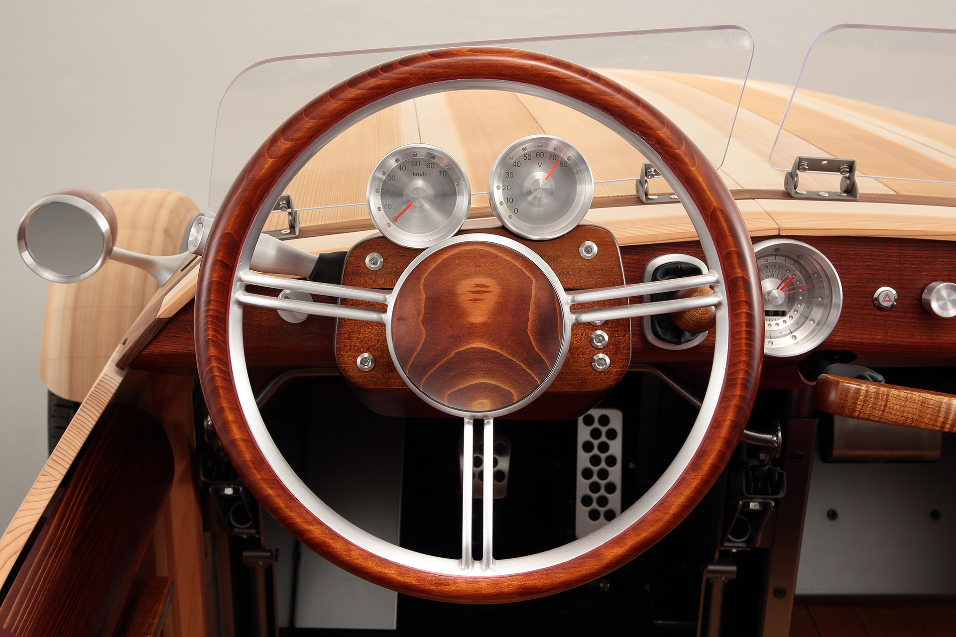 Toyota's wooden concept car serves as a time capsule for