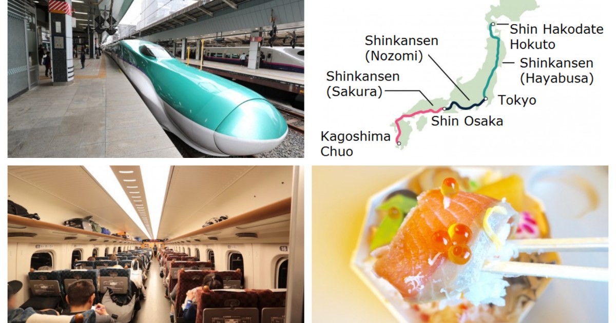 The ultimate Shinkansen trip Riding Japan’s bullet train network from