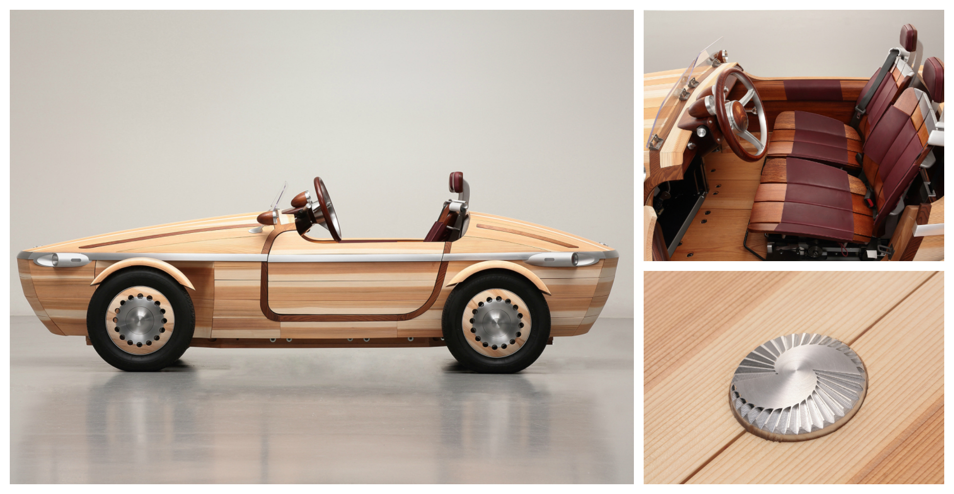 Toyota's wooden concept car serves as a time capsule for
