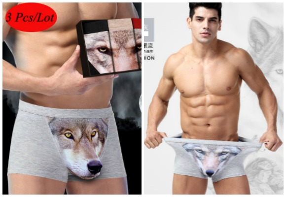 Epic Chinese wolf and eagle underwear lets you show off your alpha status in style 【Pics】