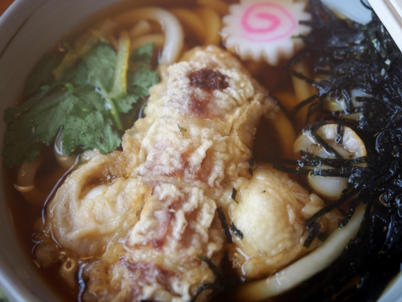 We try one Japanese shop’s special “penis” noodle bowl