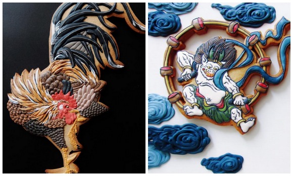 Hungry for art? Japanese cookie artist uses icing to make unbelievable edible masterpieces【Pics】