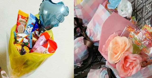 Sweet gift: Japanese Twitter users are making these delicious bouquets, and you can too!【Video】