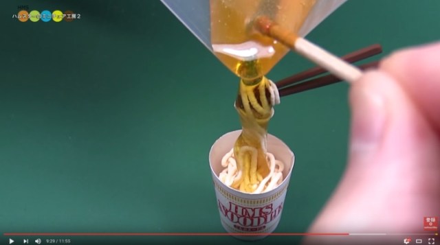 This video of someone making ramen miniatures is the most relaxing thing on YouTube【Video】