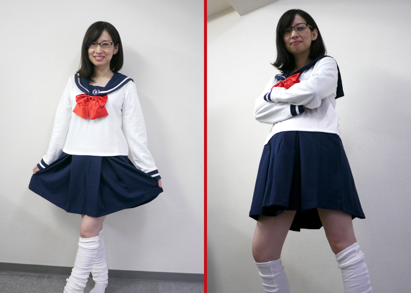 RocketNews24’s Meg models the entire line of Japan’s new schoolgirl ...