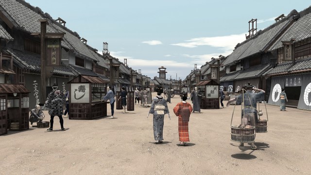 Go back in time and hang with geisha and samurai in virtual reality Edo-period Tokyo 【Video】