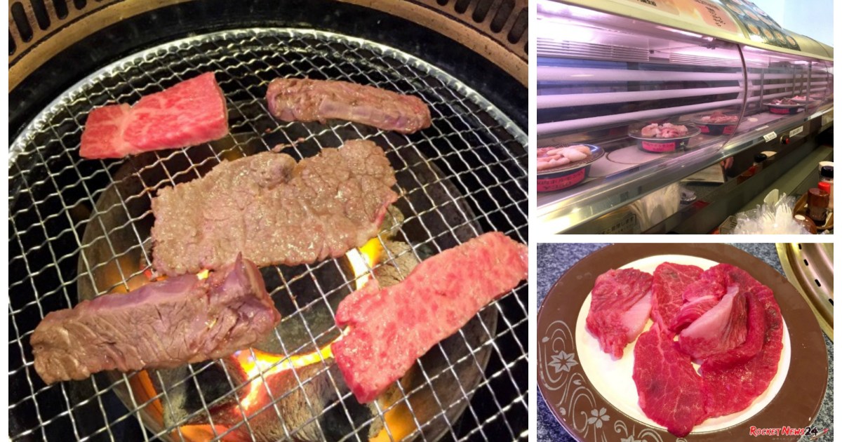 We visit a conveyor belt BBQ offering Japan’s best beef at only a