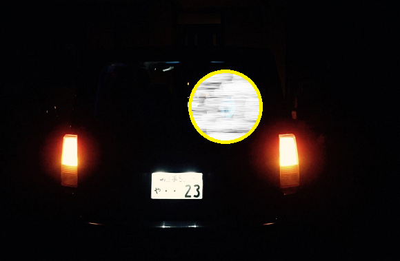 Hate tailgaters? Japanese driver devises a clever, creepy way to keep them off your bumper