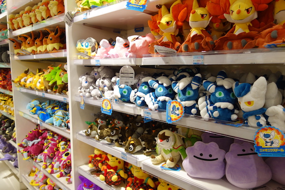 Pokemon store plush shop