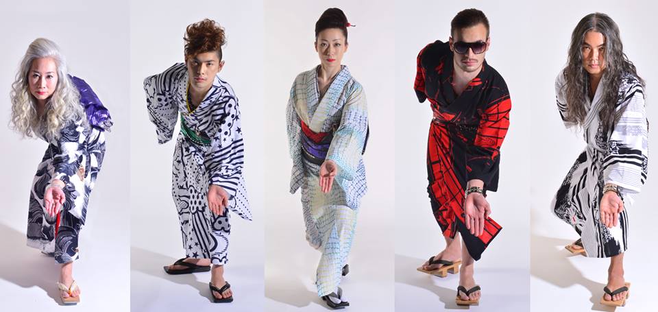 Rumi Rock's line of edgy yukata is in pop-up shops, just in time