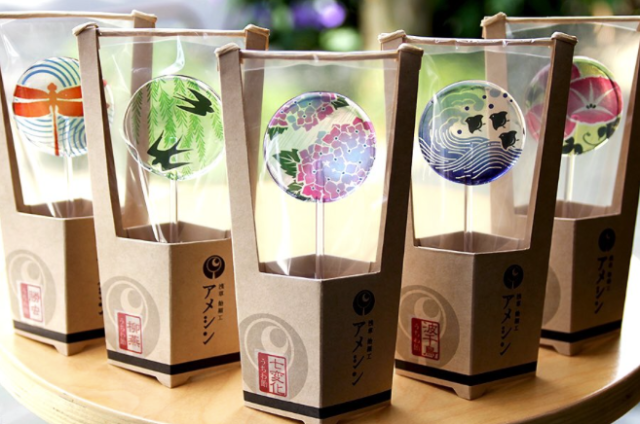 Japanese candy craftsman creates new line of lollipops with traditional summer themes