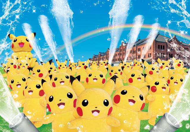 Yokohama’s Pikachu Outbreak to return with all-new “Dripping Wet Splash Show”!