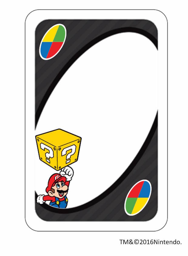 Special edition UNO allows you to play with Mario and co. in a 