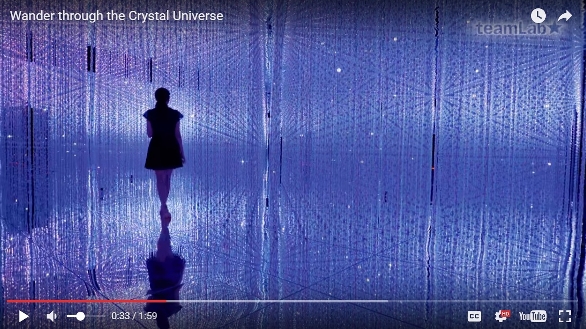 Interactive art exhibit in Tokyo lets you play with koi, walk