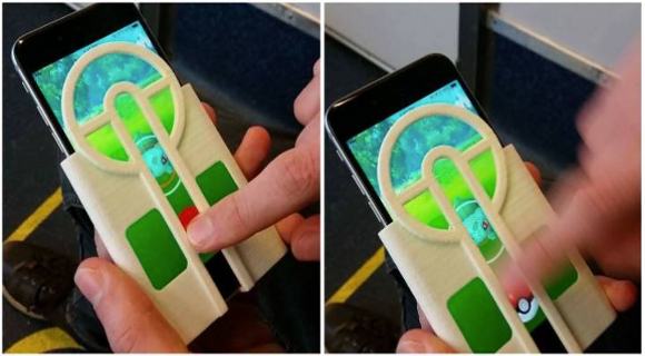 Pokéball Aimer 3-D printed iPhone case makes news among Pokémon Go Trainers in Japan