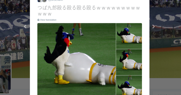 Mondo Mascots on X: The Yakult Swallows mascot, Tsubakuro the swallow, is  self-isolating because he got Covid.  / X