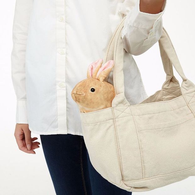 Pouch Bag Rabbit Adorable bunny pouches from Japan look like real, live rabbits ...