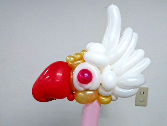 Japanese balloon artist creates amazing pieces from anime like Cardcaptor Sakura and Pokémon