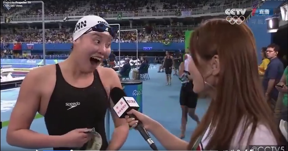 Chinese Swimmer Wins Gold In AdorablenessVideo SoraNews24 Japan News