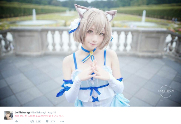 German Re:Zero cosplayer is winning over the hearts of Japanese netizens