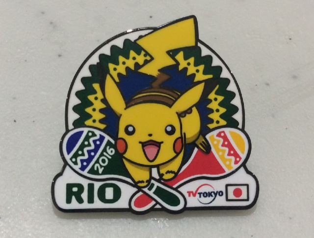 Pikachu shows up at the Rio Olympics in adorable pin form, sends collectors into a frenzy