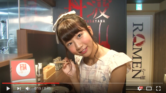 Japanese ramen restaurant offering customers virtual dates with idol singers【Video】