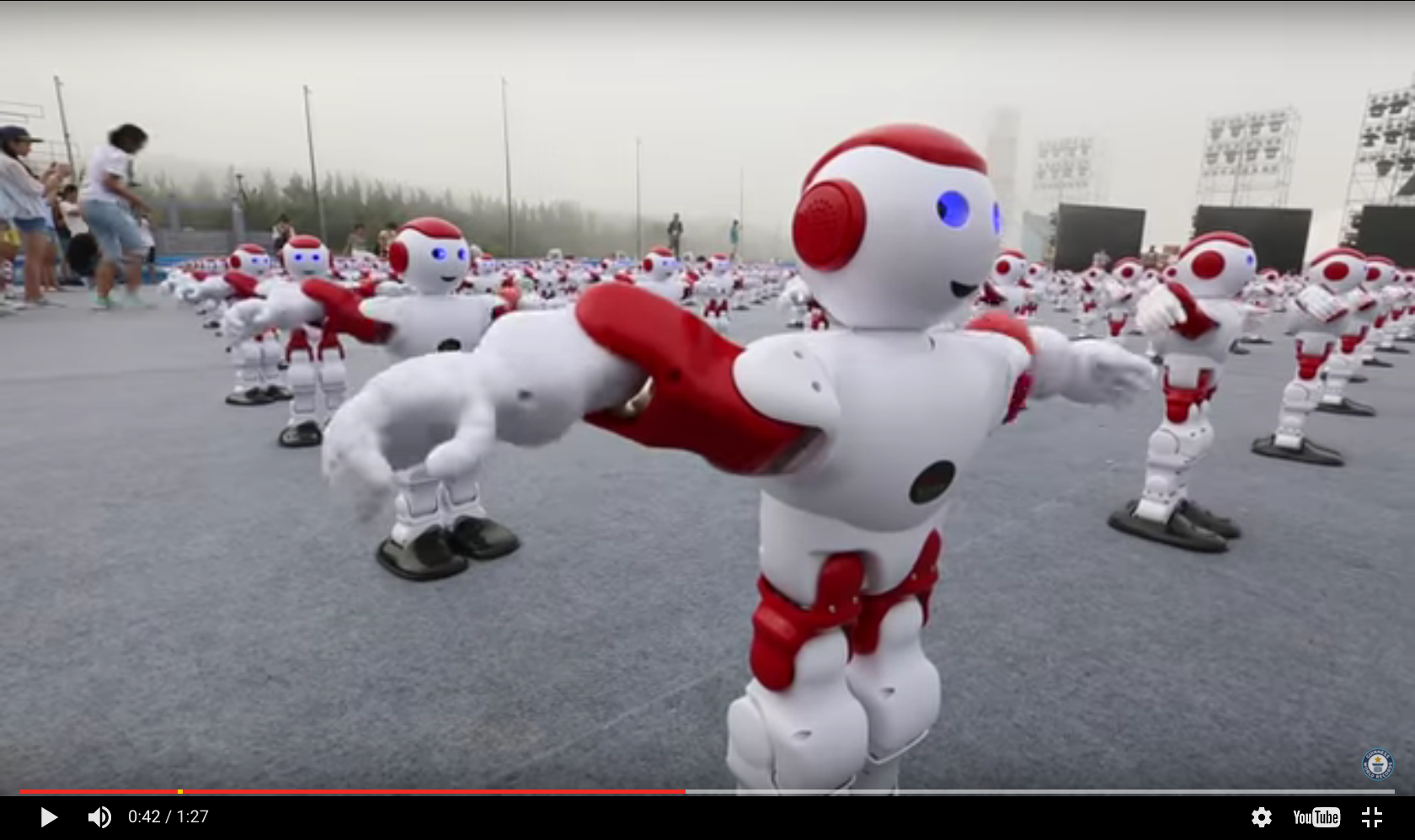 World 2024 robot dance