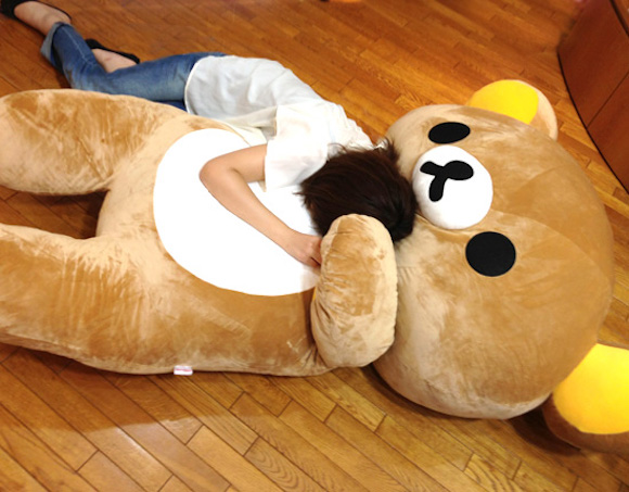 giant rilakkuma bear