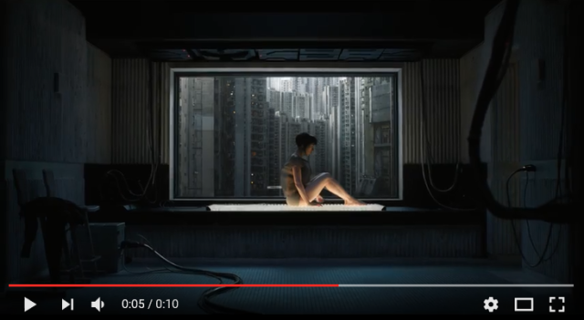 Teaser trailers released for Hollywood’s live-action Ghost in the Shell movie【Videos】