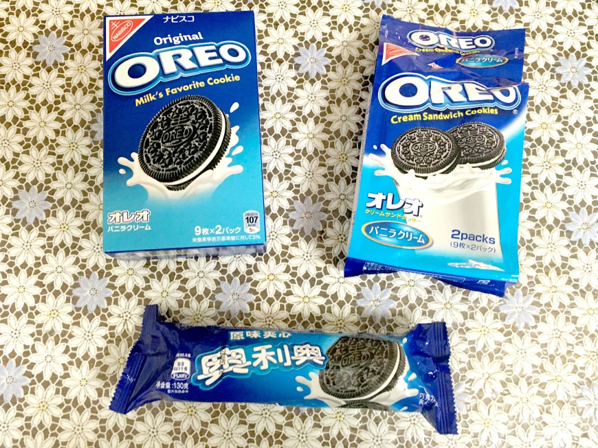 Comparing the new madeinChina Oreos to the madeinJapan ones we knew