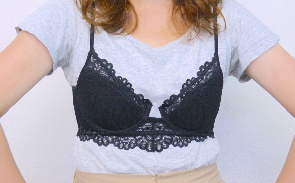 Day in the life of unusual Japanese fashion trends: Our writer wears her bra over her shirt