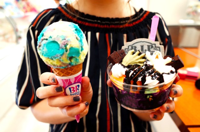 Baskin Robbins Japan releases spicy habanero sundae and glow-in-the-dark ice cream for Halloween