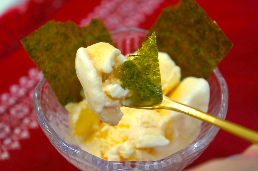 Putting Japanese soy sauce on ice cream Just crazy enough to work