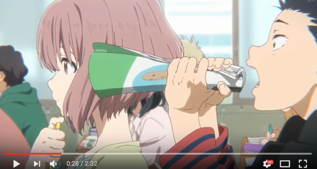 A Silent Voice, anime film about bullied deaf girl, has an emotional new trailer【Video】