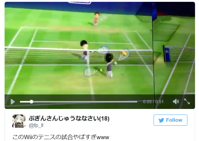 Absolutely insane Wii Sports tennis video shows it may be the greatest action game ever made