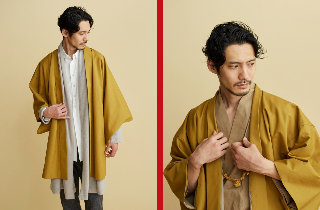 Modern samurai coats from Japan are 