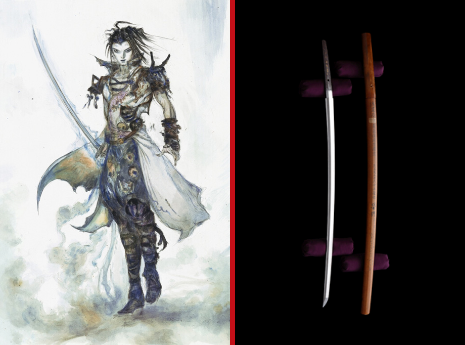Yoshitaka Amano NITF FIRION Blood Sword Poster Art of Final Fantasy The Sky 