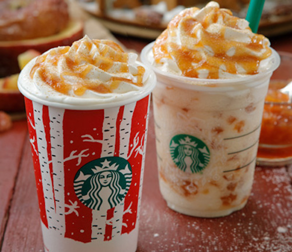 Join in the holiday cheer by drinking a baked apple at Starbucks Japan this winter