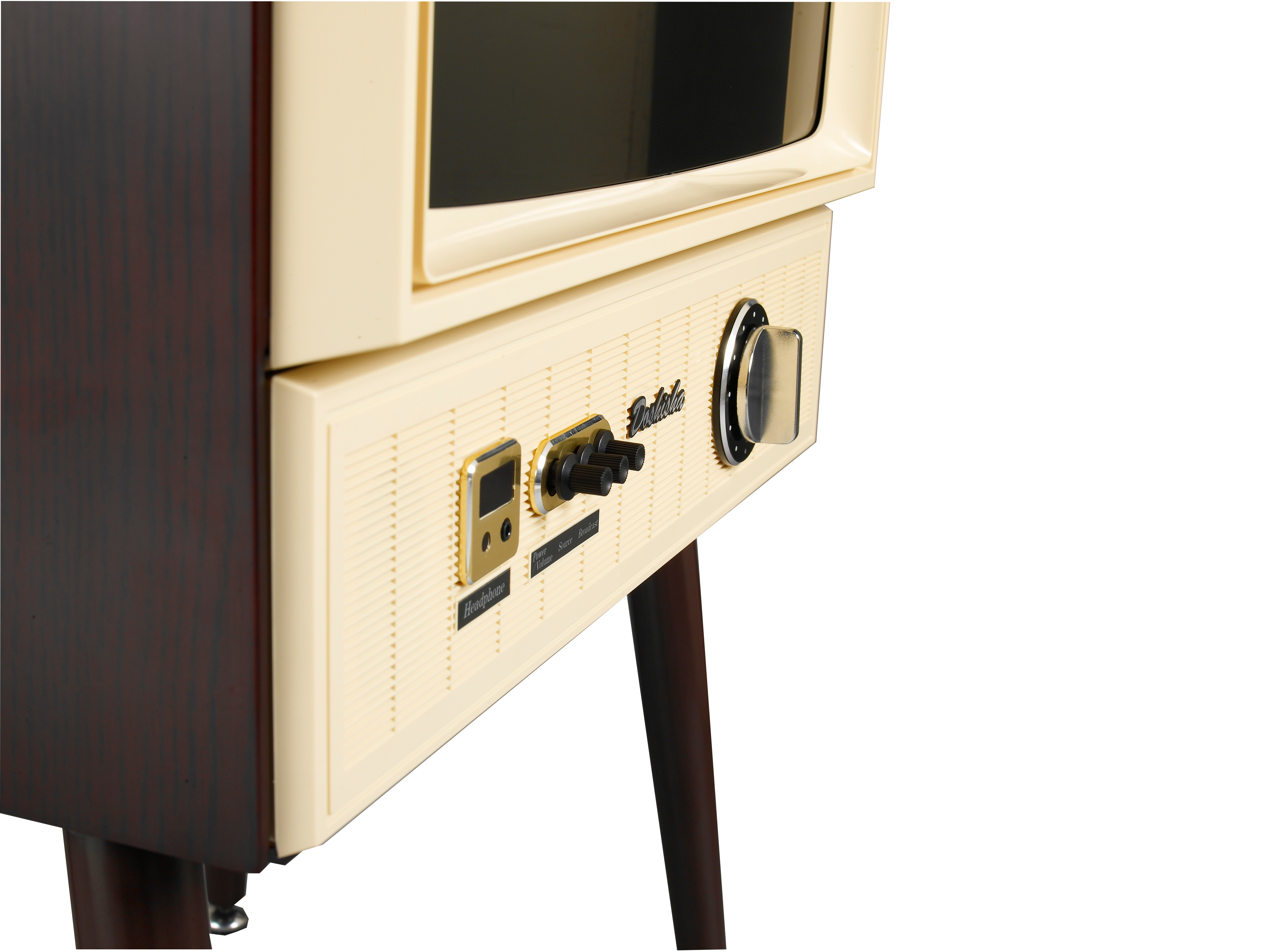 Doshisha's retro LCD TV even comes with functioning clicking 