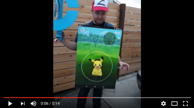 Fan makes awesome, interactive Pokémon GO Halloween costume that lets you capture Pikachu【Vid】